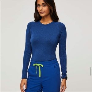 Figs women's Electric Blue Salta - Performance Underscrub